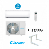 Candy Climatizzatore Brezza 18000 BTU + Staffa Split System Bianco ...