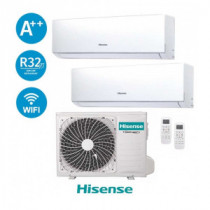 Climatizzatore Hisense Dual Inverter 12+18 5,2kW Serie New Comfort ...